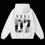 Travis Soul Wildfire Oversized Hoodie White