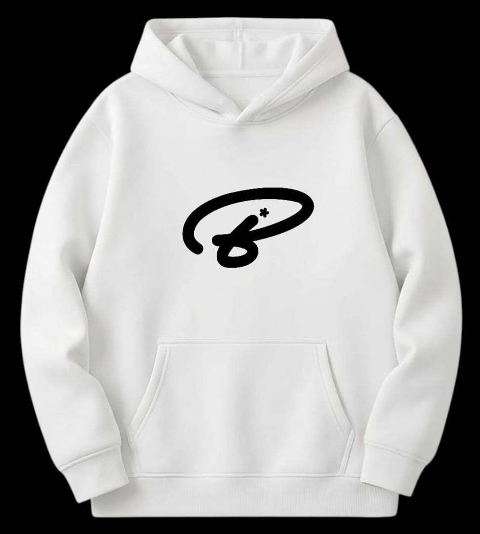 Lucxs bindas oversized white hoodie