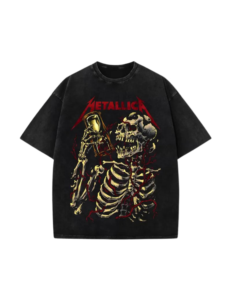 METALLICA ACIDWASH TEE