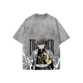 Zenitsu Acid Wash Oversized T-Shirt