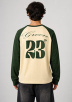 BEIGE RAGLAN TEE