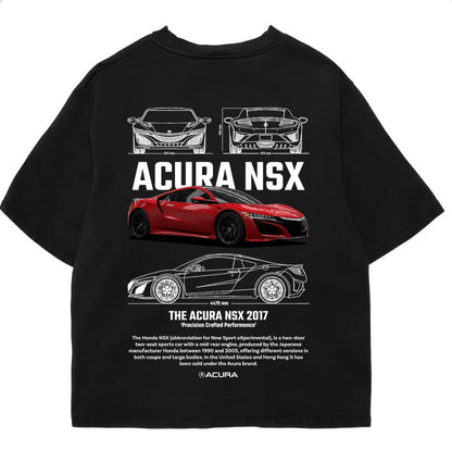 Acura Nsx Black Oversized Tee