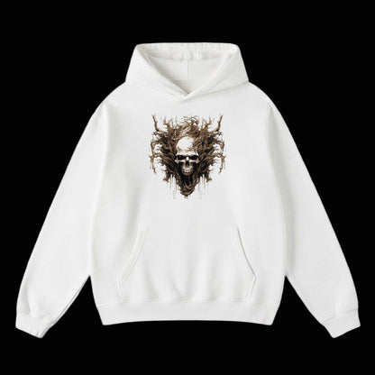 Cactus Rodeo Heatwave Oversized  Hoodie White