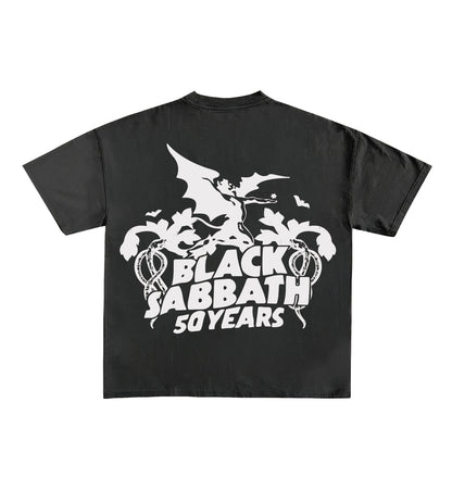 Black Sabbath Designed Oversized Tee