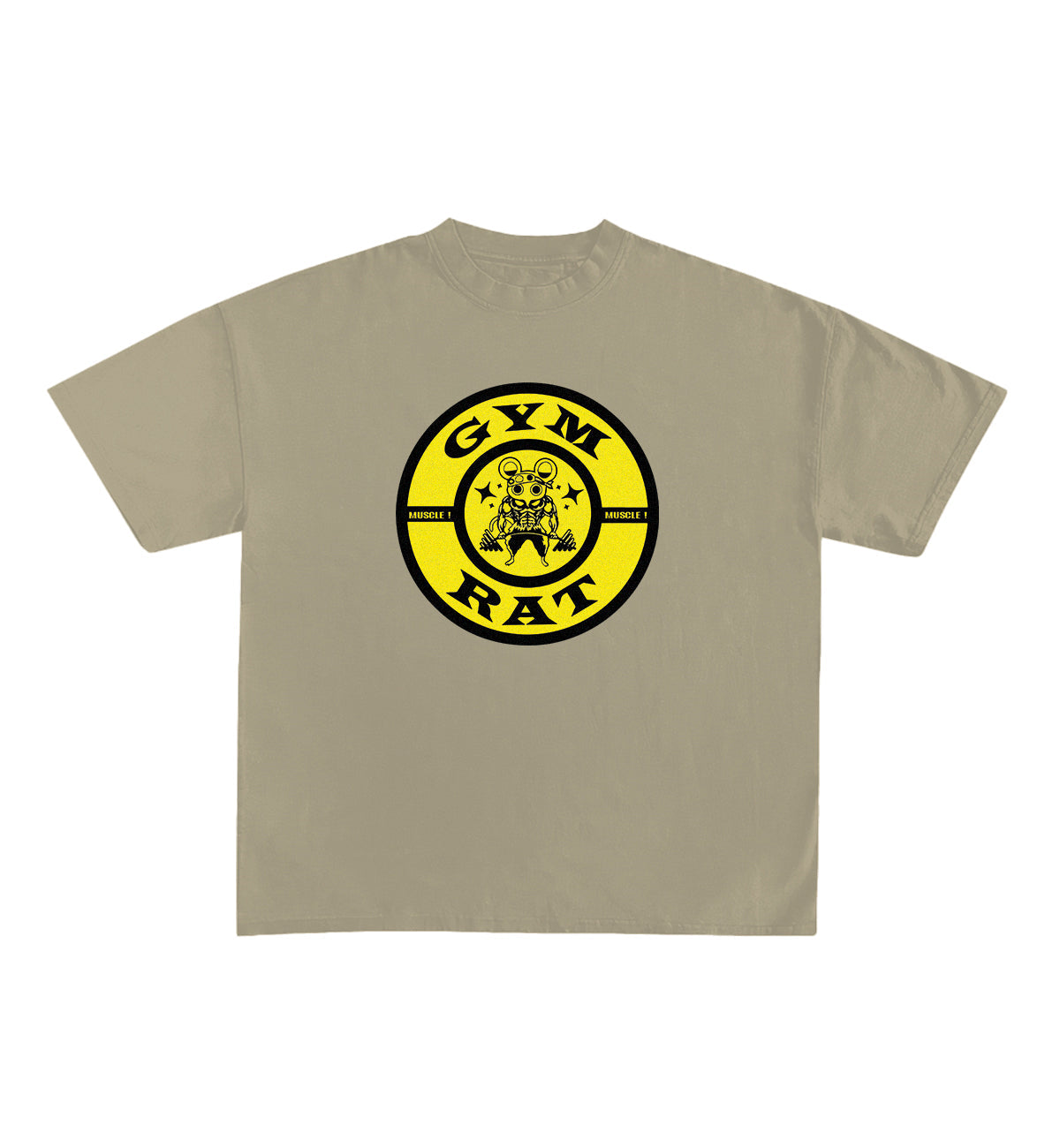 Gym Rat Designed Oversized Tee