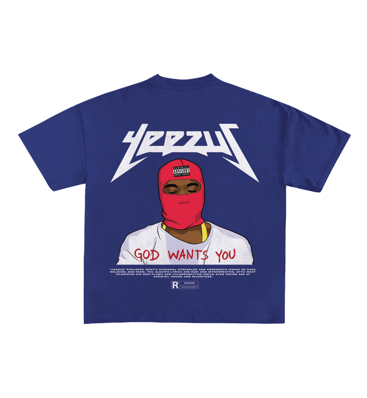 Yeezus Designed Oversized Tee