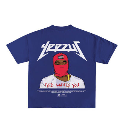 Yeezus Designed Oversized Tee