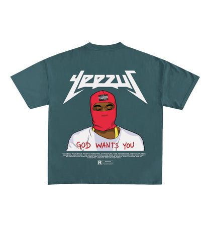 Yeezus Designed Oversized Tee