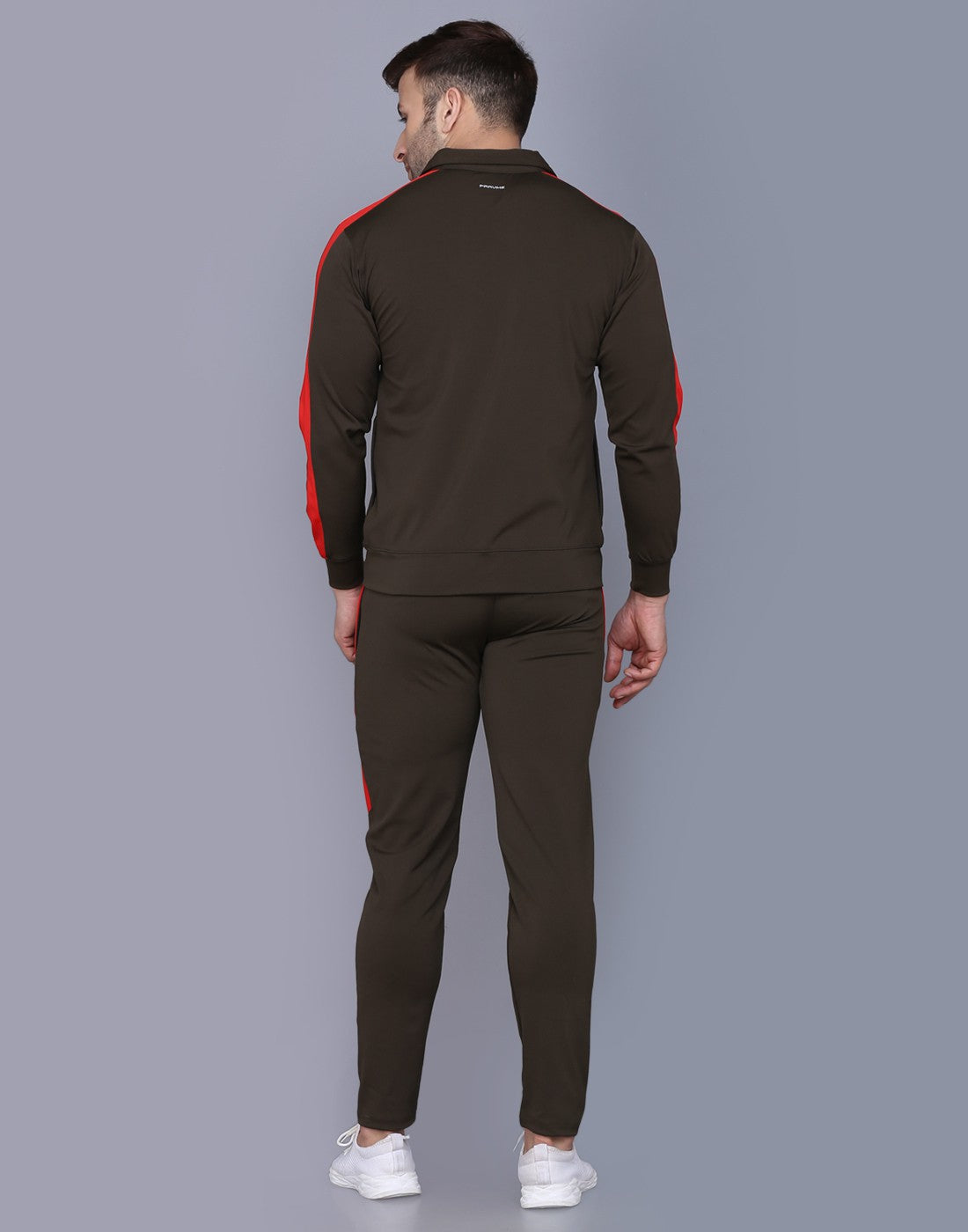 Olive & Red Tracksuit