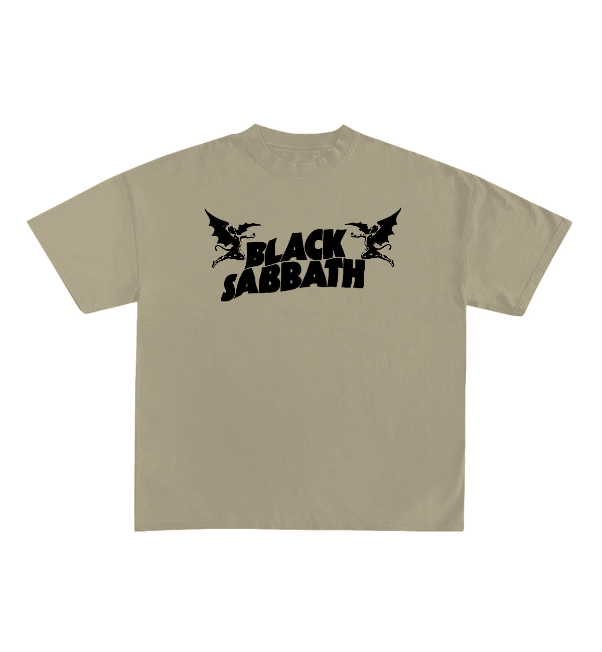 Black Sabbath Designed Oversized Tee