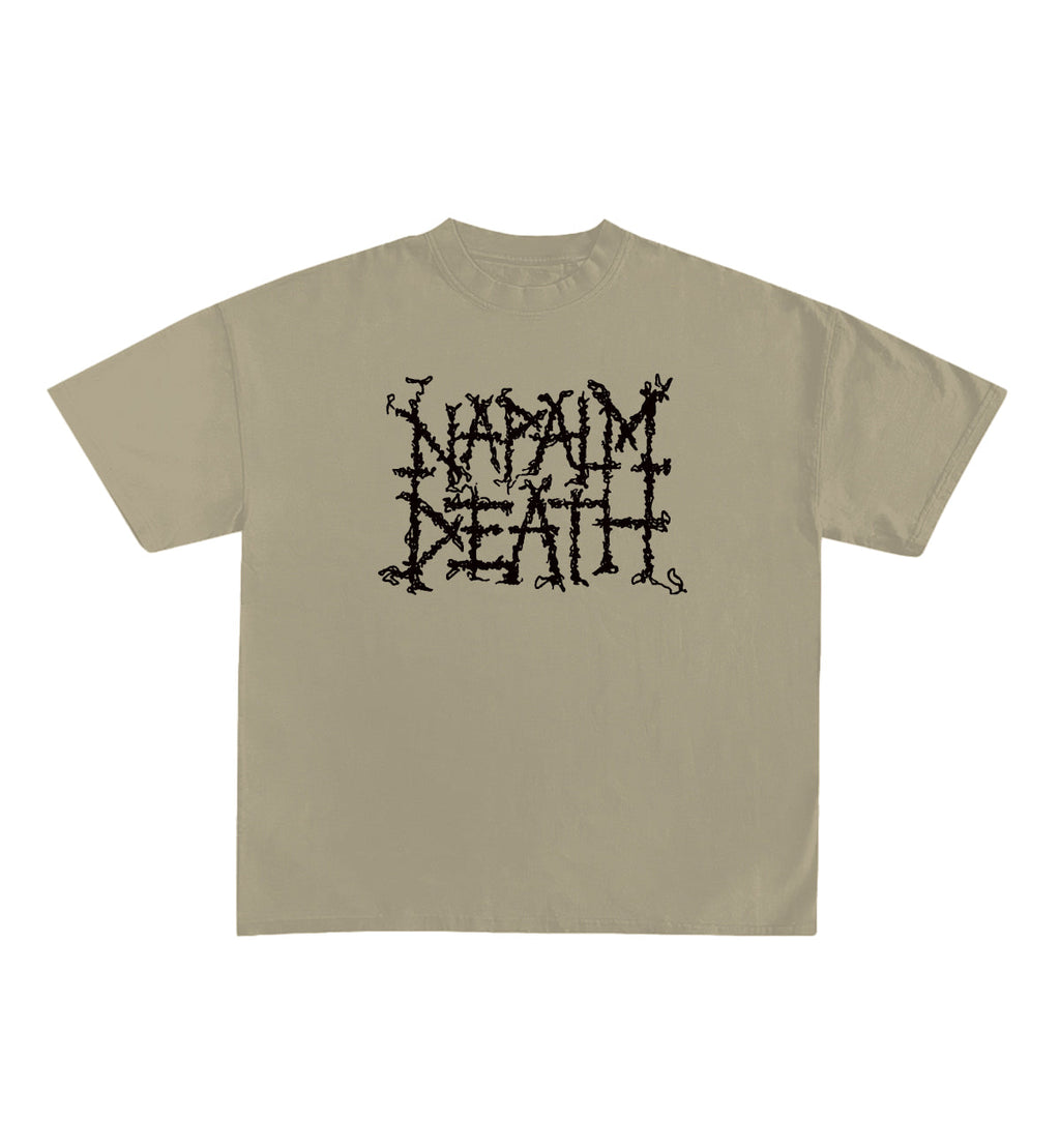 Napalm Death Designed Oversized Tee