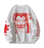 Death Note Designed Oversized Sweatshirt