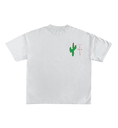 Wish You Were Here Designed Oversized Tee