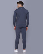 Dark Grey & Red Tracksuit