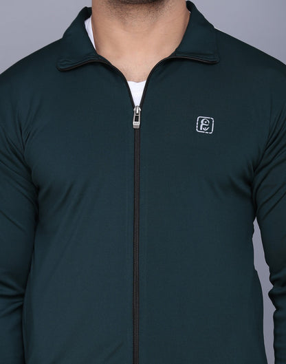 Bottle Green & Grey Tracksuit